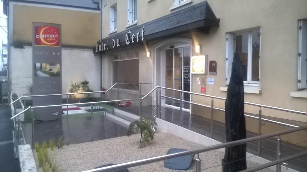 Contact Hotel Du Cerf Chateau-Gontier Ngoại thất bức ảnh