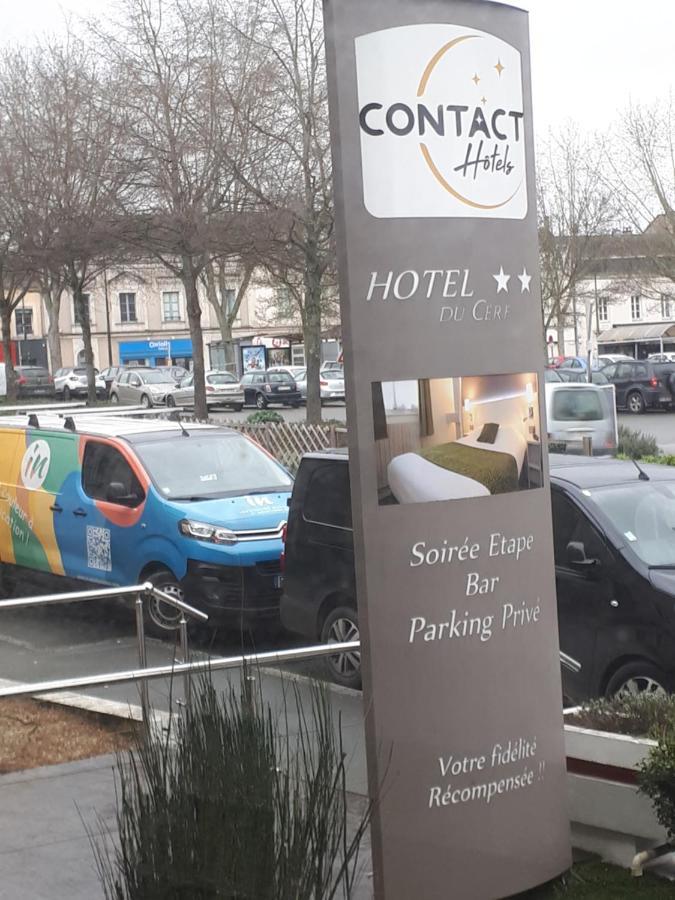 Contact Hotel Du Cerf Chateau-Gontier Ngoại thất bức ảnh